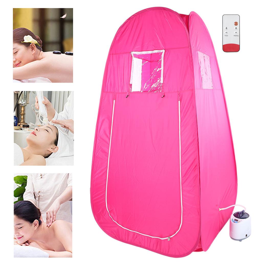 120x120x210cm Sauna Tent Adjustable Temperature 2L Sauna Steam Machine for Home220V EU Plug