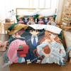 Fashion Anime Golden Time 3D Bedding Set Duvet Cover Pillowcases Single Twin Full Queen King Size Home Decor Quilt Boys Gift