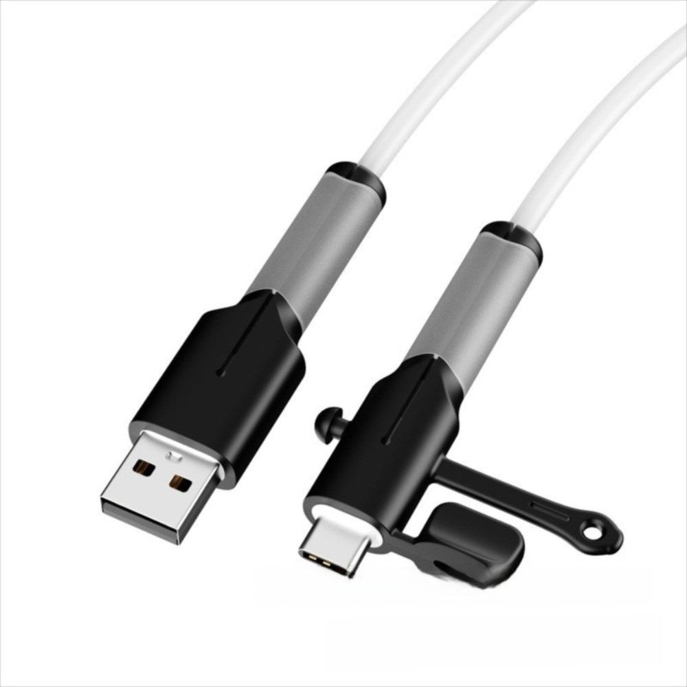 Protective Cap Type C Charger Cable Protector Soft Silicone Silicone Cover  Data Line Protection