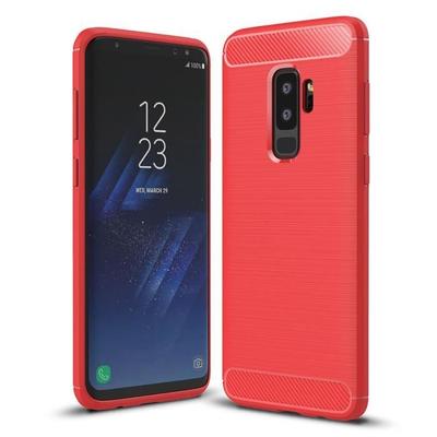 Etui Ochronne - Samsung - Galaxy S9 Plus - Silikon TPU - Odporne na zarysowania - Czerwone