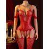 See Through BodyStockings Mesh Sexy Lingerie Women Off Shoulder Bodysuit Fishnet Hollow Open Crotch Costumes Teddies Sexiest