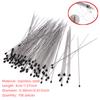 100 Pieces  0.38mm Stainless Steel Insect Pins Specimen Pins for School Lab Education