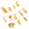 1PC Gourd Gold Ingot Bao Fu Word Money Bag Pendant Handmade Pendant Diy Lucky Charm Necklace Bracelet Accessories