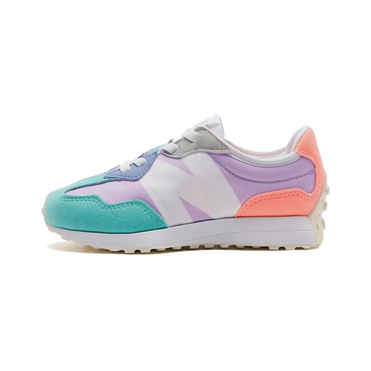 

New Balance NB 327 Cushioning Abrasion Resistant Breathable Low top Running Shoes Purple Orange Green Multicolor PH327PA 35