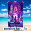 Beach Towel Custom Name Text, Quick Dry Large Towel For Beach HomeUndertale