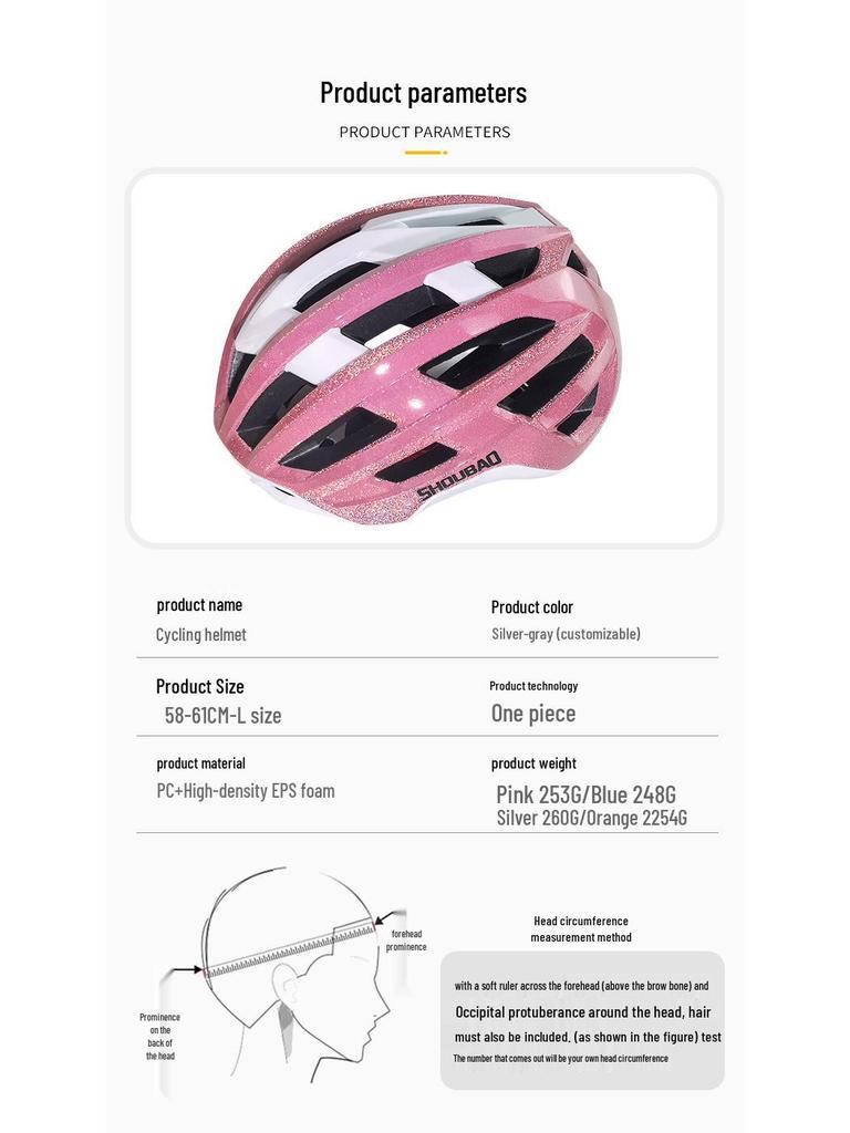 3C Sertifikalı Gece Parlayan Dağ ve Yol Bisikleti Kaskı - Nefes Alabilir ve Bisiklet İçin Güvenli