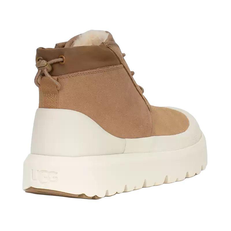 UGG WEATHER HYBRID Thermal Height Increasing Short Snow Boots Men's Chestnut Sneakers 1143991CWTC