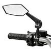 Universal Motorcycle Handlebar Clamp Mirror 360° Rotation Rearview Mirror M10 10mm Screw Bicycle Handle Bar Reflective Mirrors