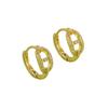 Trendy Geometric Ear Cuffs: Elegant Retro Style for Early Autumn 2023