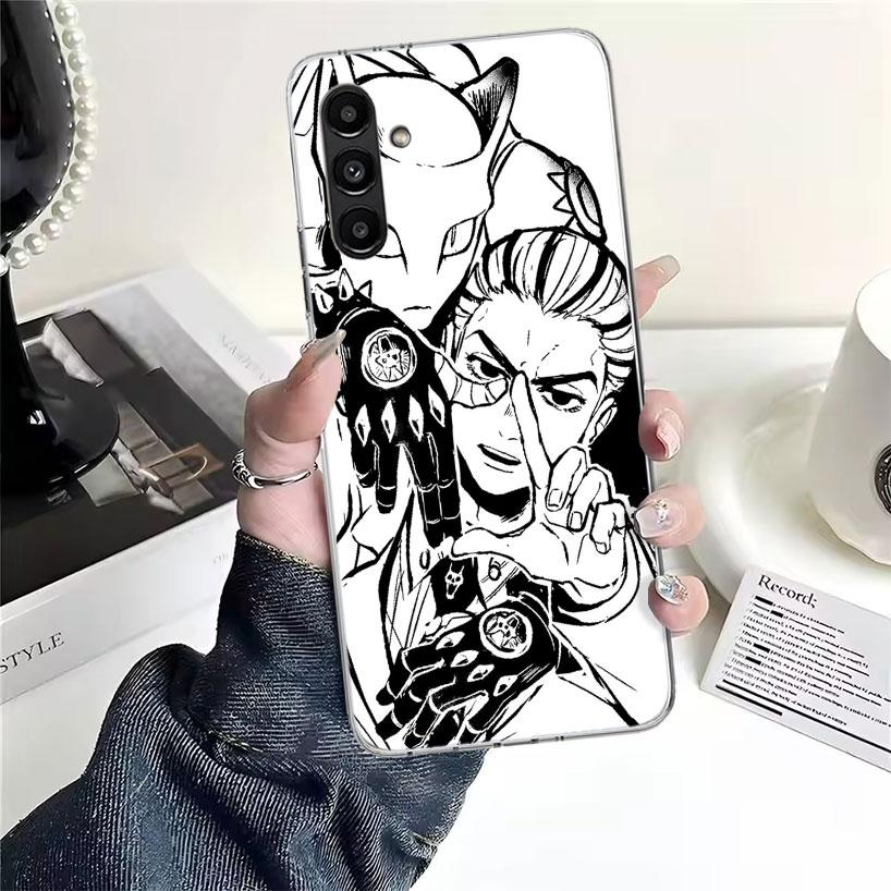 JoJo Kira Yoshikage Killer Queen Phone Case For Samsung Galaxy A13 A14 A15 A16 A17 A53 A54 A55 A56 A57 A33 A34 A35 A36 A37 A23 A