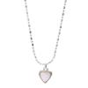 Gentle Love Pendant Necklace for Women - Sweet, Cool Style, Hot Girl Internet Celebrity Accessory, New Versatile Clavicle Chain 2025.