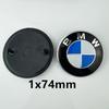 Hot For BMW M  45/74/82/68mm Emblem Logo Car Wheel Center Caps Hood Trunk Badge For BMW E30 E87 E81 E82 F30 F31 F32 F33 F35 F36 G21 G28 G31 G38