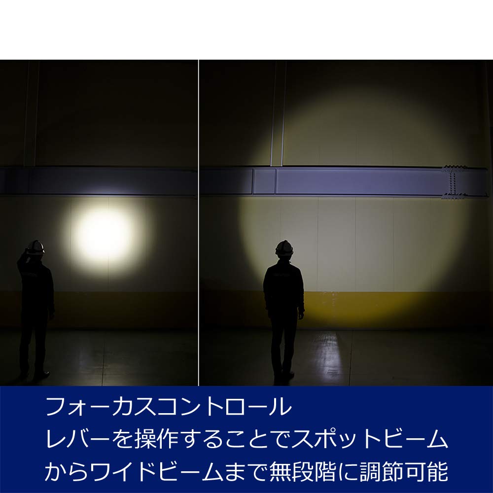 GENTOS DeltaPeak LED Headlamp with Flashing Function Lumens 7 Hours of Operational Light Contactless Sensor Requires 3 AA ANSI Compliant DPX-333D [400