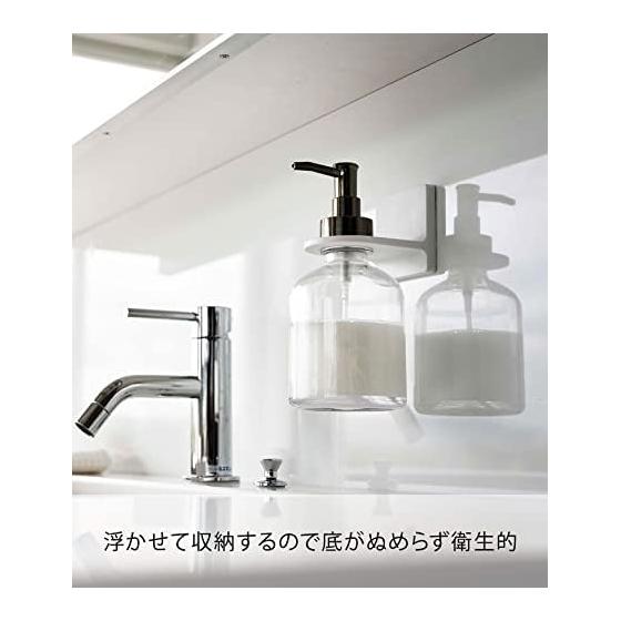 Yamazaki Jitsugyo 6197 Film Hook Dispenser Holder White Approx. W6 X D8.5 X H6cm MIST Floating Storage Easy Installation