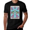 The Lovers Frog Tarot Tshirt Summer Print Short Sleeve Tee
