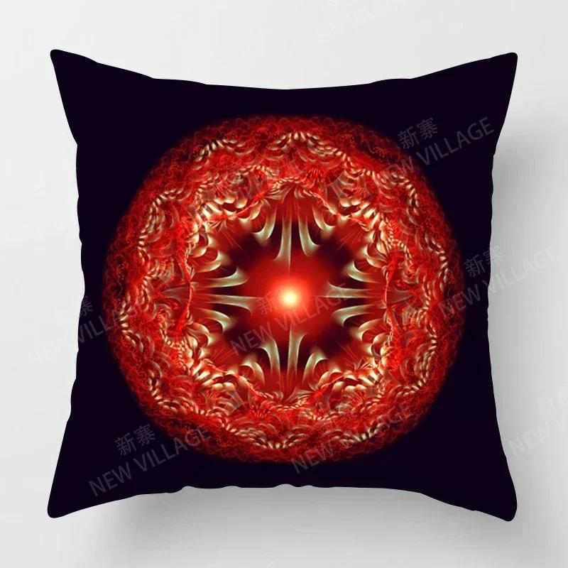 Fall Home Decor Autumn Living Room Throw Pillow Cover Sofa Boho Cushion Cover   Mandala