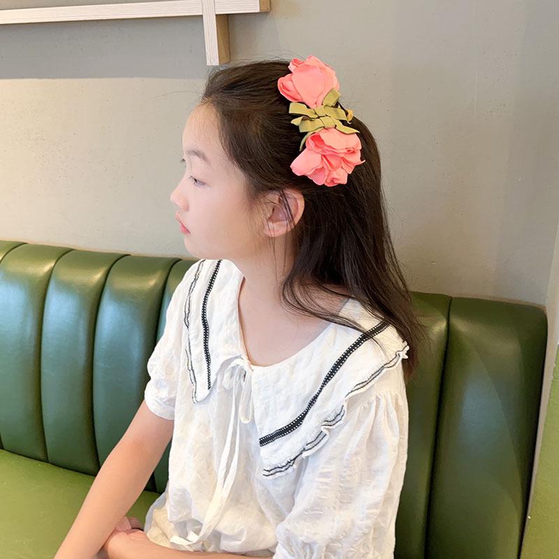 Korean Bow Hair Clip for Girls - Princess Style Cute Fairy Hair Accessory
