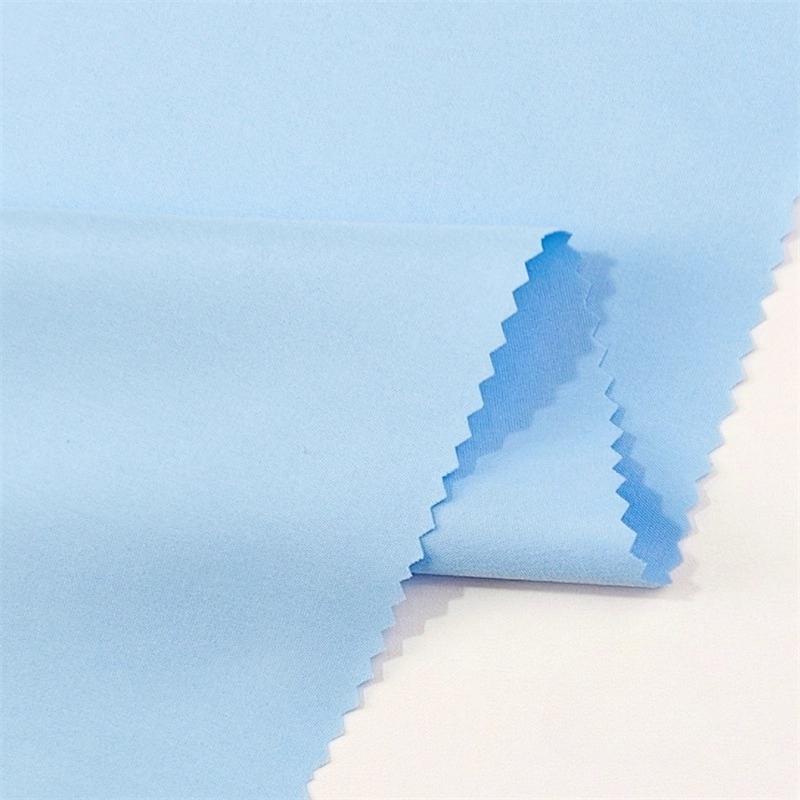 Solid-color Polyester Matte Plain Weave Fabric DIY Windbreaker Jacket Style Overcomes Cotton-padded Dress Shirt Jacket Fabric