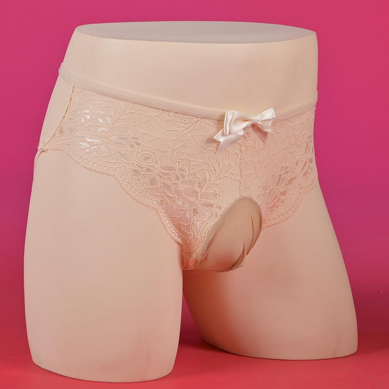 Δαντελωτό Διάφανο Sissy Pouch Σλιπ Σέξι Δαντελωτό Διάφανο Σλιπ Γκέι Άνδρας Με Διαχωρισμό Για Κούκλα Εσωρούχα JK Καμαριέρα Άνδρας Σλιπ
