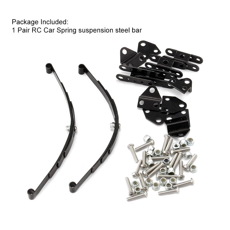 Rock Crawler Hard Leaf Spring Suspension Steel Bar for 1:10 RC Car D90 TF2 Axial SCX10 F350 RC 4WD Tamiya Truck Car Accessories