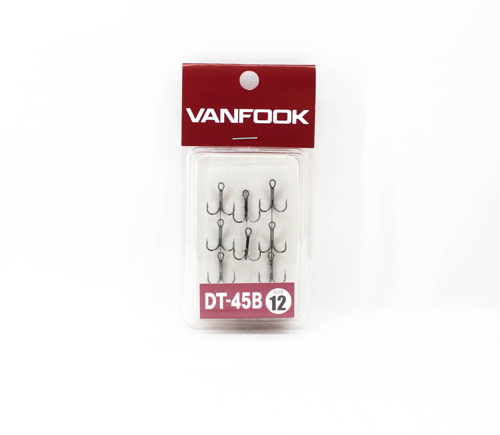 

Vanfook DT-45B Treble Hook Short Shank Size 12 (8836)