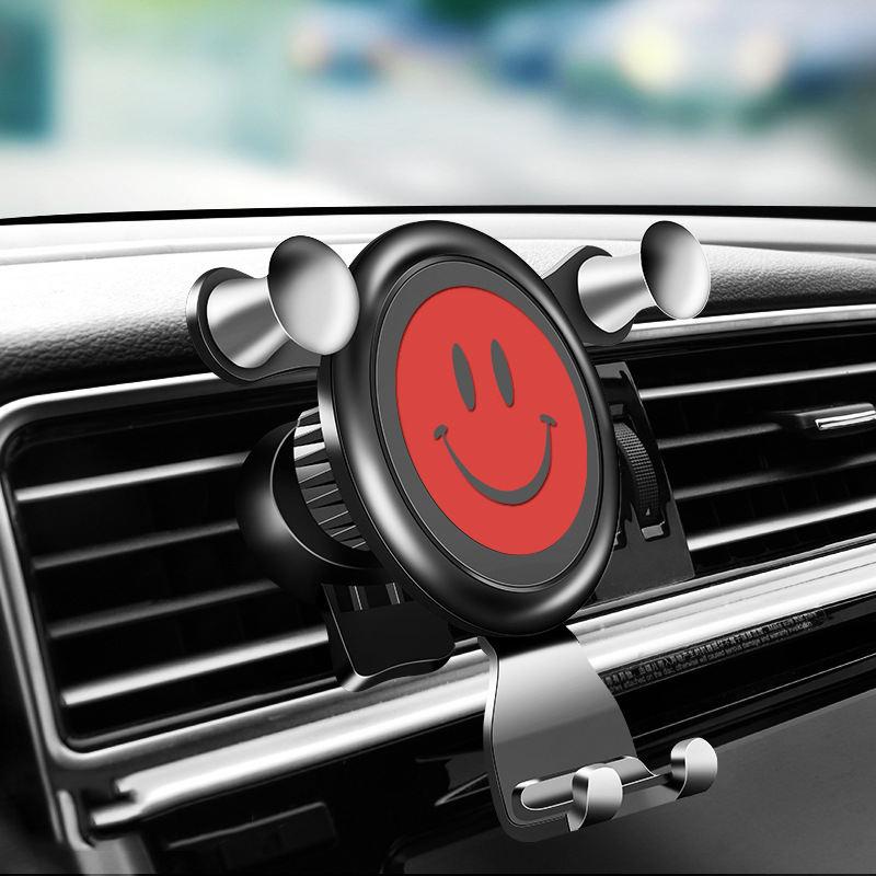 Universal Smartphone Car Air Vent Mount Holder Cradle Abs Adjustable Mobile Phone Holder Support for All Types