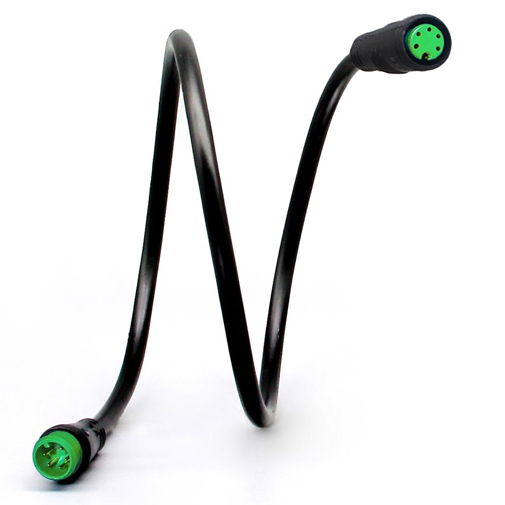Julet Ebike Cable2 3 4 5 6Pin Conversion Convert Line Waterproof Extension Cable for Throttle Display Ebrake Light Throttles 2