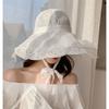 UV Protection Sun Cap Lace Sunshade Hat Summer Bucket Hat  for Women
