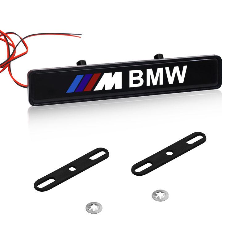 Car Front Grille Sticker Badge Head Grill Emblem LED Light Emblem For BMW F10 F11 F12 F07 F01 F02 F30 F35 F34 F36 4 5 6 7 Series