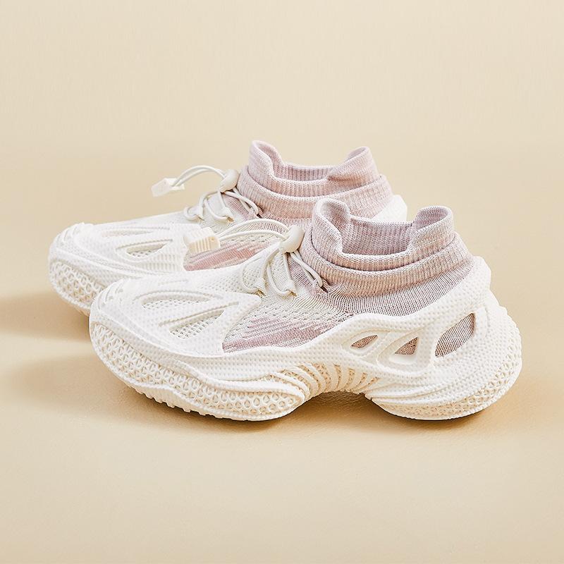 Ins Korean Version of Couple Flying Woven Shoes 2025 Autumn New Student Sports Shoes Running Casual Shoes M1518-1