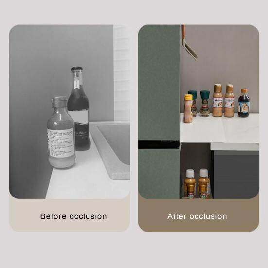 Countertop Extension Board Punch-free Waterproof Gap Filler Barrier Narrow Gap Kitchen Extention Plate Thick
