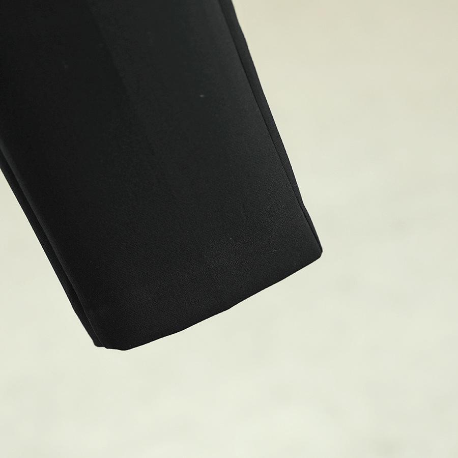 Sancai Women's Slim Fit Straight Leg Casual Pants for Autumn