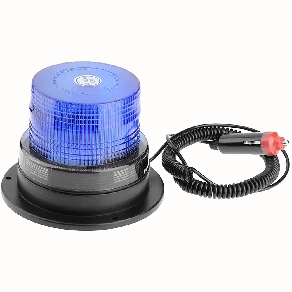 12~24V LED Strobe Light Circular Car Rotating Traffice Indication Orange Red Flash Car Warning Light Portable Warning Lighting