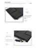 Genuine Leather Women's Sheepskin Woven Coin Purse and Multi-Card Holder