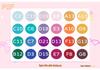 Pinbeads Fusion Beans Refill Pack: All-Color Series, 1000 Beads (2.6mm) for DIY Puzzle Crafting