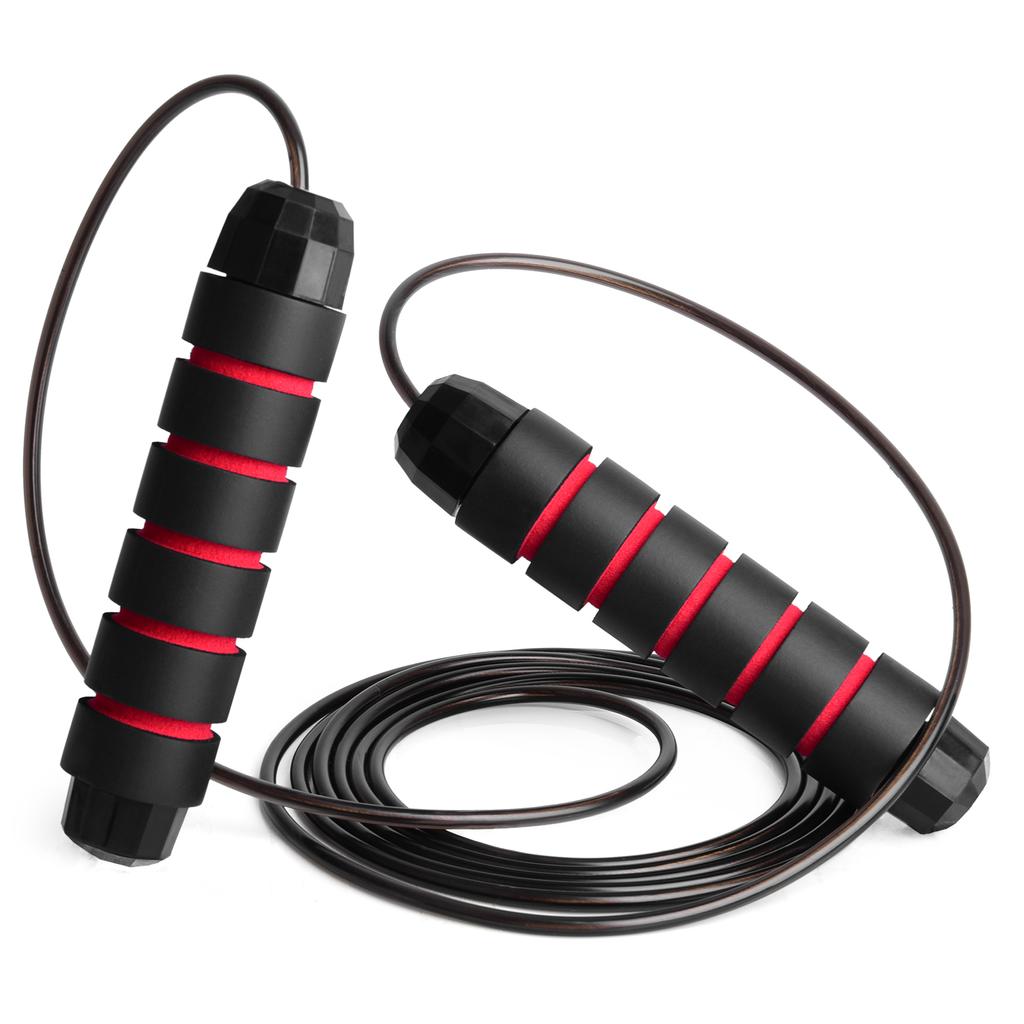 Adjustable Skipping Rope Jump Rope Fitness Rope Sports Rope Steel Wire Rope for Skipping 9.8ft