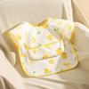 Adjustable Sleeveless Bib for Infants Baby Gentle On Skin Water Proofing Fabric Foof Catcher Pocket Design for Nursing