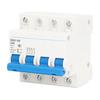Miniature Circuit Breaker 4P Residual Current Isolator DIN Rail Mount AC 400V 25A
