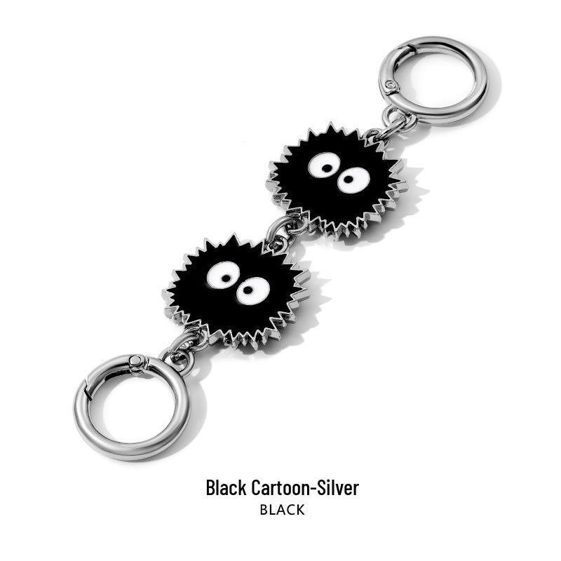 Schwarzer Rußkugel-Taschenriemen Verlängerungskette H-71: Vielseitiger Dionysus Taschen-Schulterriemen