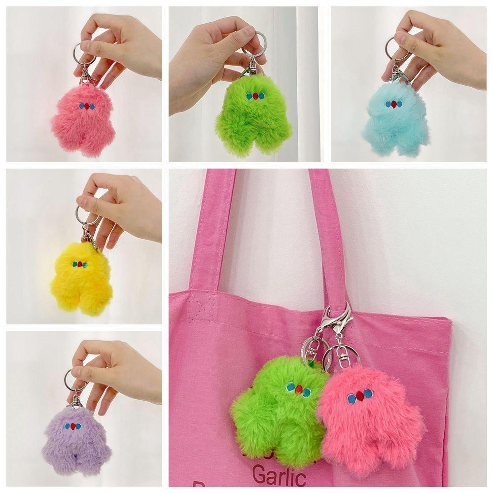 

Аксессуары для сумок Kawaii Doll Металлический брелок для ключей Cartoon Handbag Keychain New Plush Doll Keychain