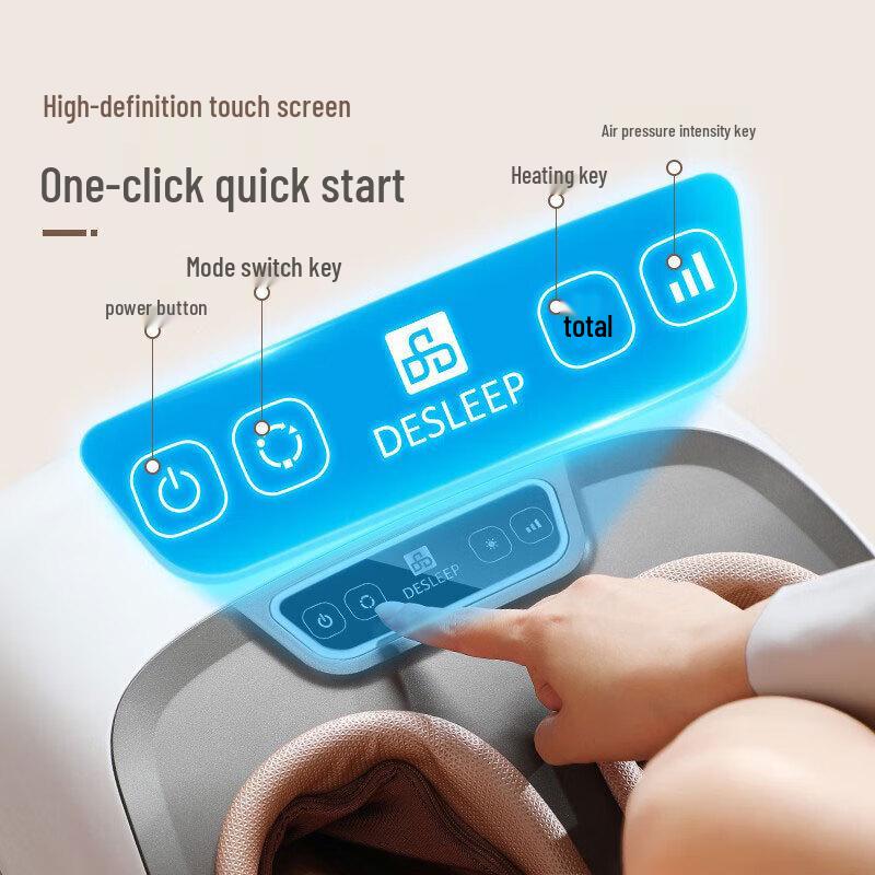 Desleep Foot Massager with Heat and Vibration