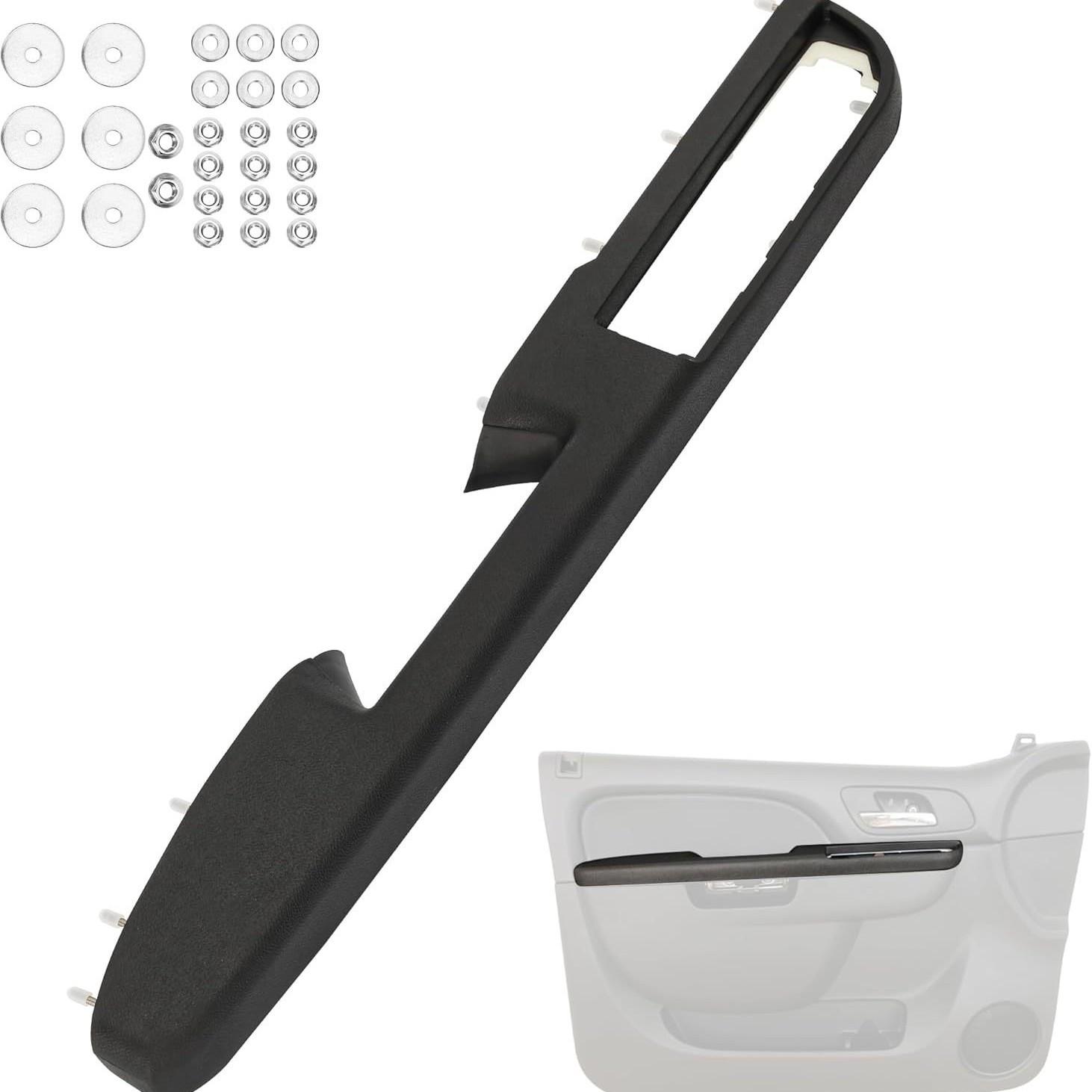 Front Driver Side Armrest Repair Kit with Metal Sheet for Chevrolet/General Purpose (80994, 80995). Left Side, Driver s Seat, Includes Metal Sheet серый
