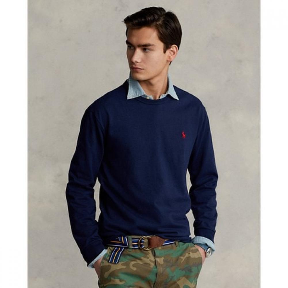 Polo Ralph Lauren Men S claSSic FiT HeavyweighT jerSey T ShirT mnpoTSh16820167400 XXL 15500₽