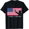 Martin Luther King Day I Have A Dream Cotton Men T Shirt S