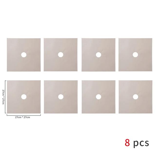 

Новий 4/6/8шт. Захист газової плити. Підкладка для кришки плити. Чистий килимок. Протектор для кухонної газової плити. Кухонні аксесуари.