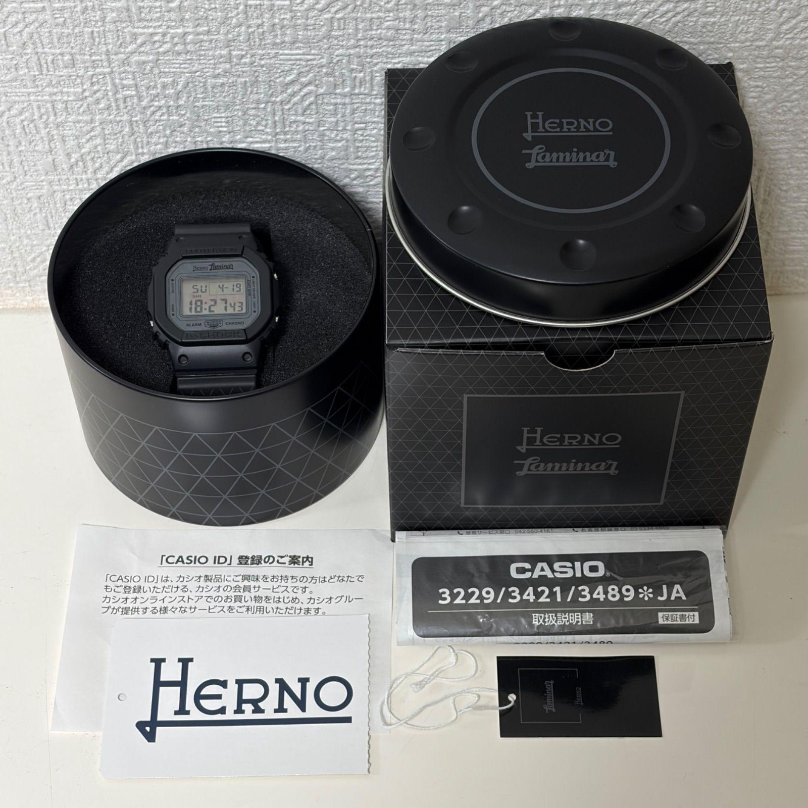 (T833) Rare! Unused, very good condition, in good working order CASIO Casio G-SHOCK ORIGIN Limited Model HERNO Official Collaboration