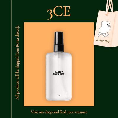 3CE Makeup Fixer Mist 100ml Serum Essence Fixing Makeup Fixed Skin Texture Moisturizing