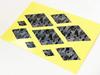 Delica D: 5 MC After Three Diamond Emblem Sticker Camouflage Gray