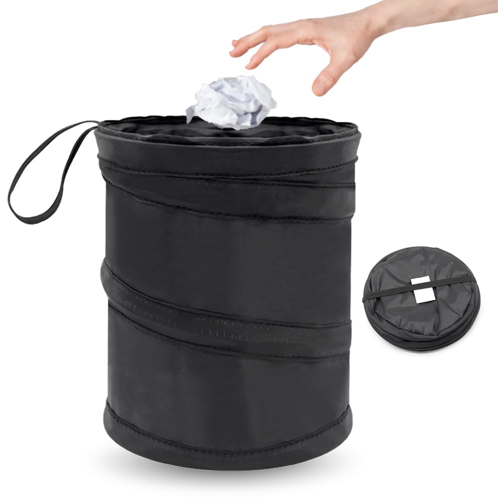 Car trash can, car storage case, car trash bag, car 16cm×16cm×20cm чёрный