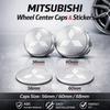 Cyakpr1 4 stuks 54mm 56mm 60mm 65mm 68mm auto-embleem Wielnaafdop auto Velg refit badge covers sticker styling accessoires